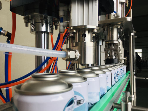 氣霧劑灌裝機 氣霧劑灌裝機